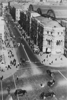 Вид сверху на ул. Никольскую. 1947 г. РГАКФД (ед. хр. 2 - 106368)